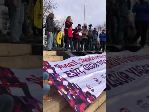 İstanbul 8 Mart Dünya Emekçi Kadınlar Günü mitingi / Kadıköy