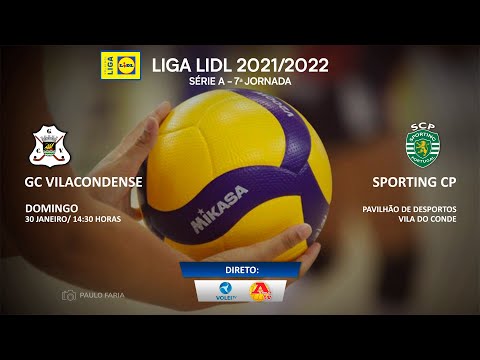 GC Vilacondense x Sporting CP - LIGA LIDL 2021/2022 - SÉRIE A