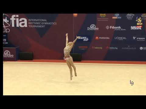 Leonor Bojanova 4 All-around Routines World Cup Sofia 2021