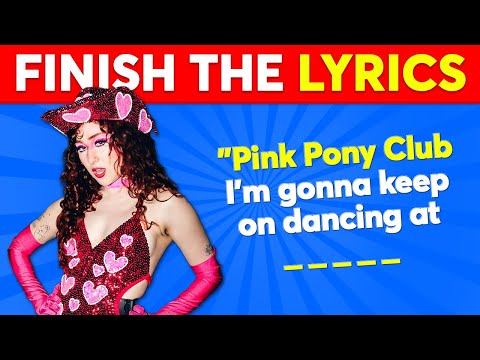 FINISH THE LYRICS🎵 Most Popular Songs (2020-2025) 📢 | Music Quiz