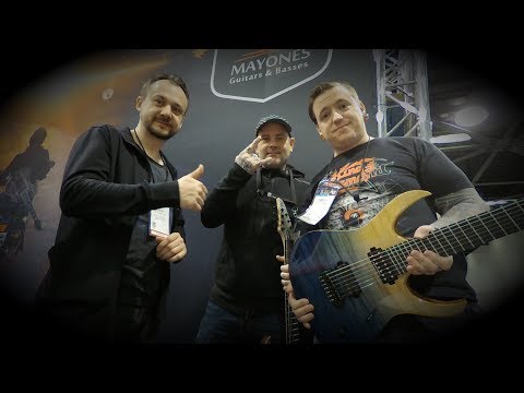 NAMM Interview with Patrick Sheridan from Fit For An Autopsy about his new Mayones Guitars