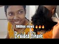 Braided Shave Headshavelatest ​⁠ Coimbatorehairdonation
