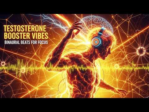 Focus Music for Pure Study Boost 🎧  90 Min Binaural Beats + Testosterone Booster Vibes