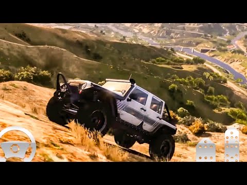 Get ready to show your Offroad Luxury Suv Prado driving experience on offroad.