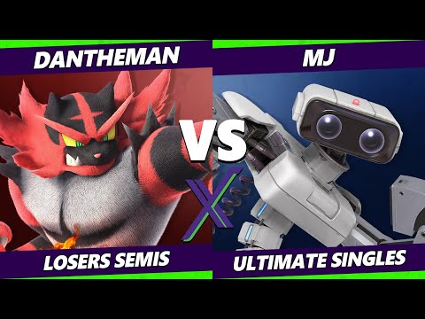 S@X 412 Losers Semis - DanTheMan (Incineroar) Vs. MJ (ROB) Smash Ultimate - SSBU