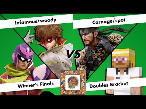CenCal Clash 14 - Winner's Finals - Infamous/woody (Red) vs Carnage/spot (Yellow)