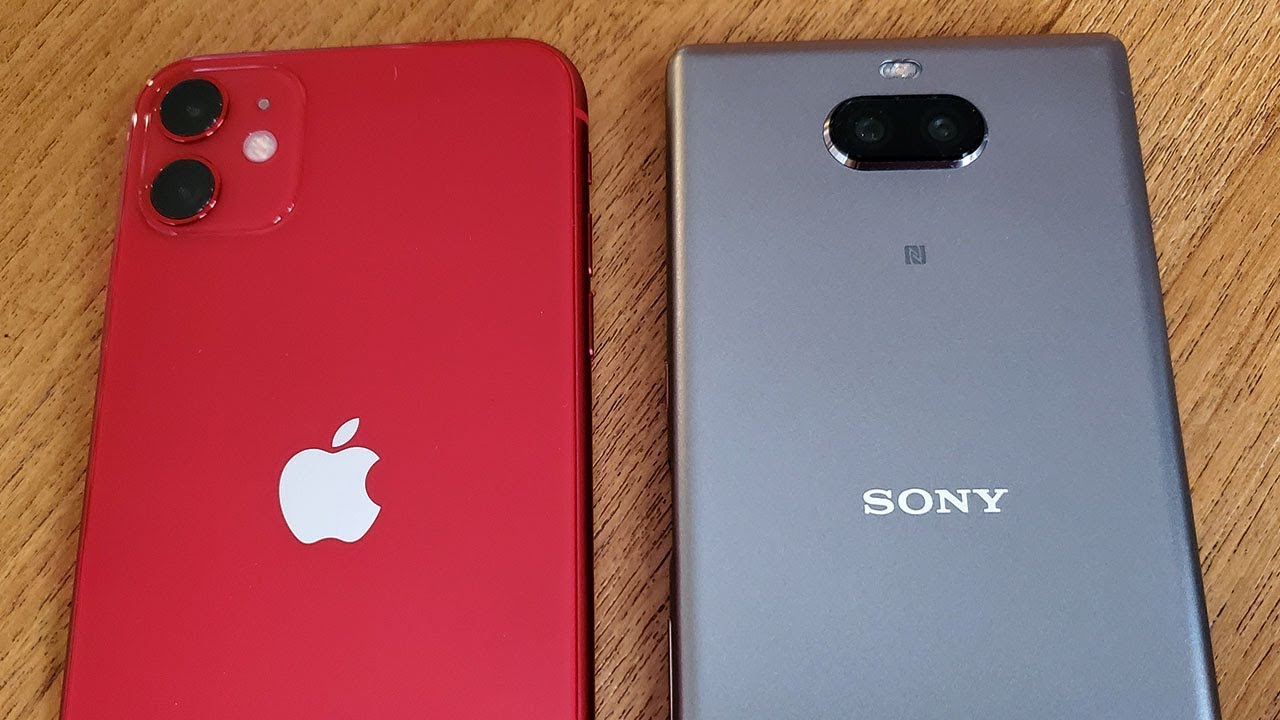Iphone 11 vs Sony Xperia 10 Plus Gaming COD Mobile