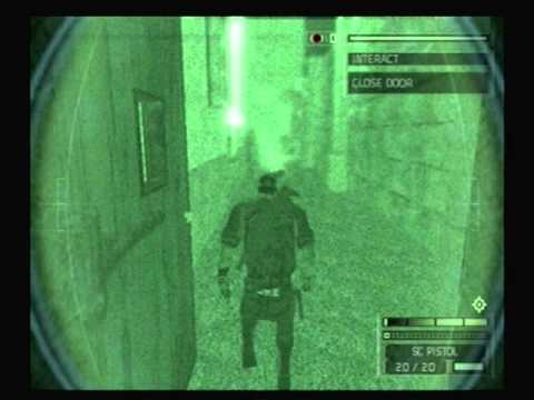 splinter cell chaos theory playstation 2 mission 2