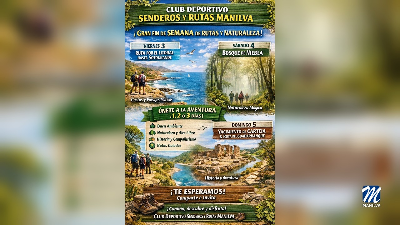 Nuevas salidas del club de Senderos y Rutas de Manilva