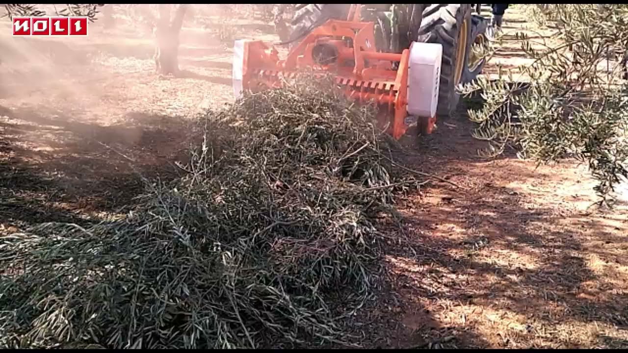 Trituradora restos de poda Noli Modelo TPC