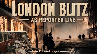 London Blitz as Reported Live: Wartime Reports from 1940 | HD Colorized Photographs
