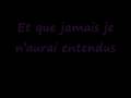 Saya - Tu aimeras 