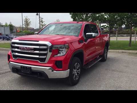 2019 GMC Sierra 1500 4WD Crew Cab SLE Power Tailgate Heated Steering Red Oshawa ON Stock #191207