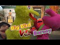 Big Bird Vs Barney The Dinosaur Featuring Billy Elmo