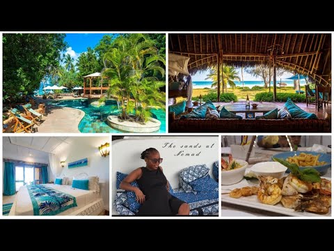 The sands at Nomad | Diani Beach, Kenya | 2020 Christmas vlog 2