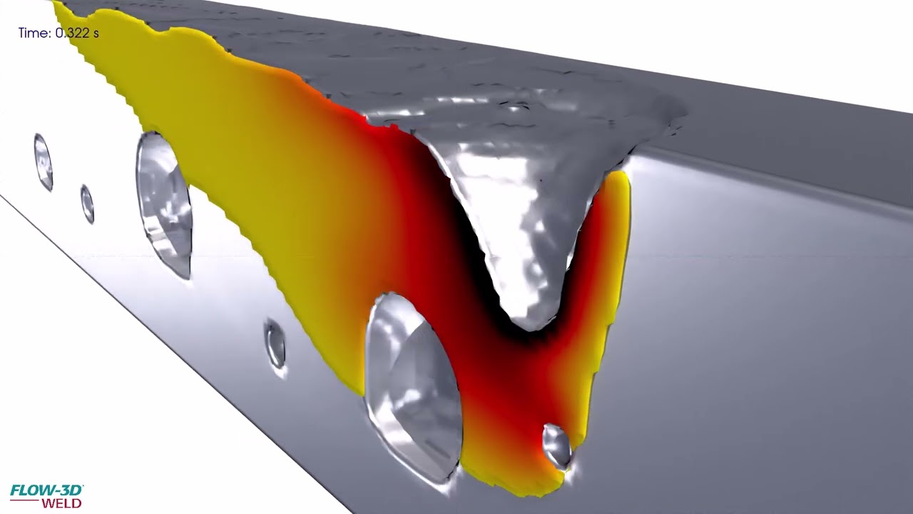 Laser Welding Aluminum with Porosity Evolution