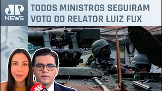 STF é contra o poder moderador das Forças Armadas; Amanda Klein e Cristiano Vilela comentam