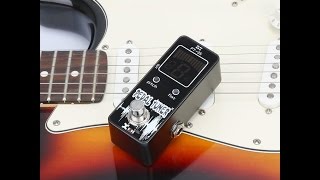 Video thumbnail for Xvive PT 05 Tuner Mini Pedal First Look Review ★ FIRST LOOK ★ by Greg Kocis