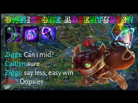 ZIGGS DESTROYS!! OMNI ZIGGS BROKEN!?! Omnistone Adventures episode 2: the roaming bard