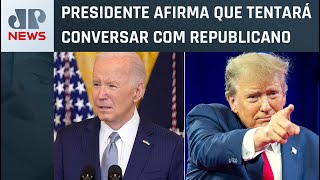 Biden diz que pediu todo apoio das agências federais para investigar disparos em comício de Trump