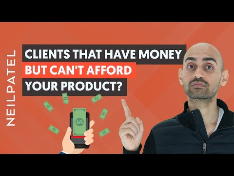 What You Should Do When People Have Money And Can t Afford Your Product | Sales Advice