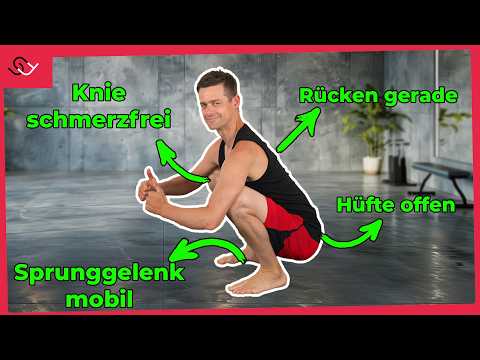 Tiefe Hocke verbessern - Mit dieser Mini Routine