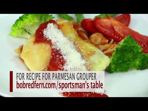 Parmesan Crusted Grouper | The Sportsman’s Table