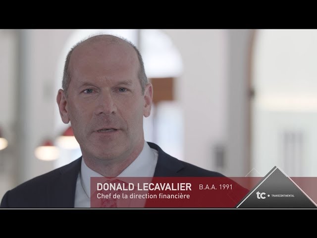 Donald Lecavalier, B.A.A. 1991 – Prix Performance ESG UQAM 2018