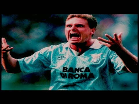 Paul Gascoigne | Pazzie, Follie e Magie | Tribute S.S Lazio. HD