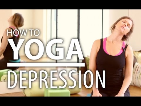 Yoga For Depression - 30 Minute Energizing Yoga Flow. Heart Opening