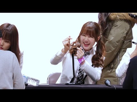 160306 여자친구(GFRIEND)(예린) - 여자친구 3rd [SNOWFLAKE] 팬사인회 @용산 동자아트홀 [직캠/Fancam] By 벤뎅이
