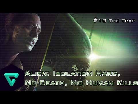 Alien: Isolation Mission 10 (The Trap) - Hard, No Killing, No Deaths 'Speedish' Run