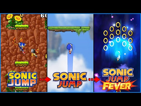 Sonic Jump (Java) VS Sonic Jump VS Sonic Jump Fever