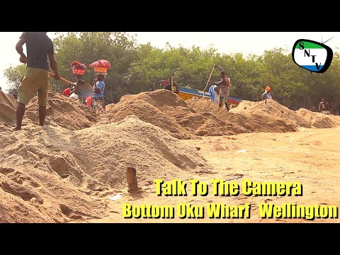 Talk To The Camera - Bottom Oku Wharf Wellington - Sierra Leone