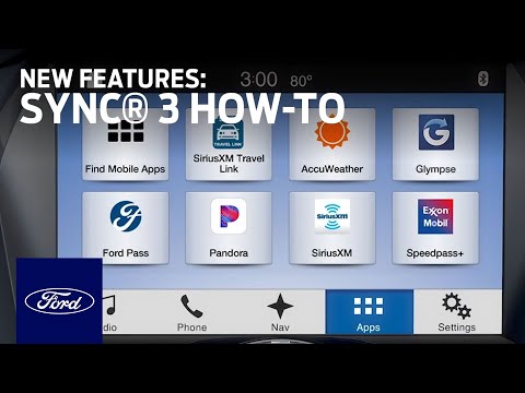 SYNC®3: New Features | SYNC 3 How-To | Ford