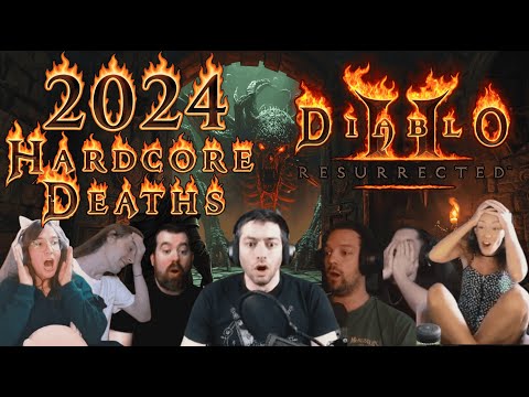 BEST Hardcore Deaths of 2024 🩸 Diablo 2: Resurrected