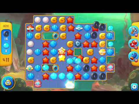 [FISHDOM Walkthrough] Level 8211 Super Hard