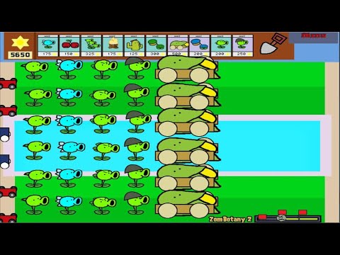 Plants vs Zombies - 99 Gatling Pea vs Winter Melon vs Gargantuar