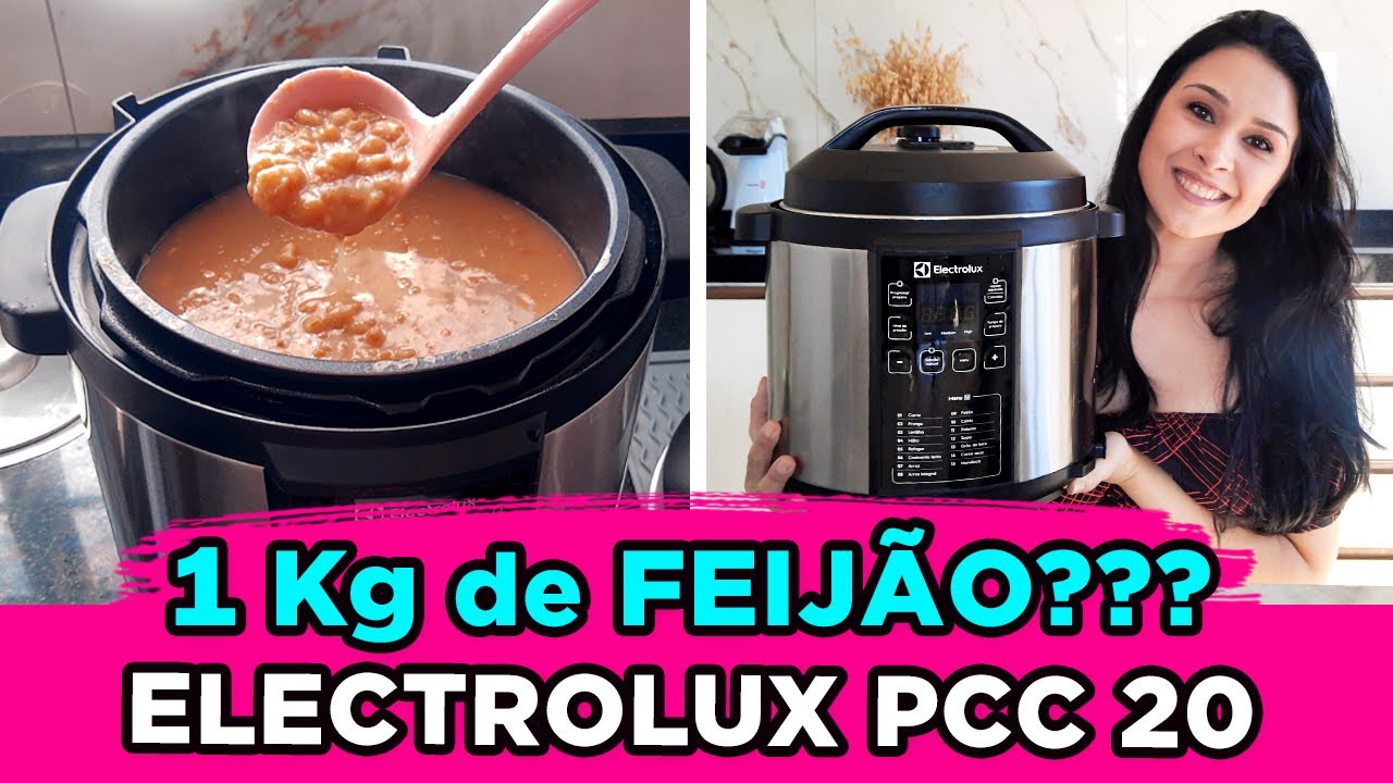 Panela de Pressão Elétrica faz 1 Kg de Feijão? - Electrolux PCC20