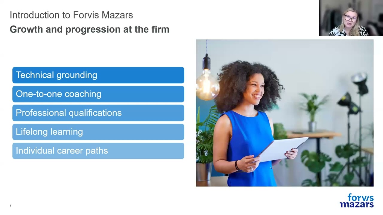 Grow with Forvis Mazars: Access Accountancy Work Experience Webinar