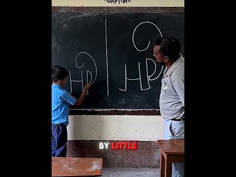 He Turned Two Letters Into an Elephant!