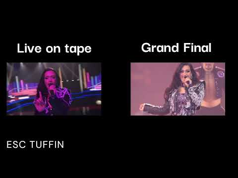 Chanel - SloMo (Live on tape vs  Grand Final)