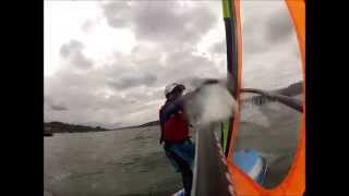 preview picture of video 'Windsurfing at Newcastle Park'