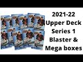 2021 22 Upper Deck Hockey Blaster Box And Mega Box Breaks Hunting For Trevor Zegras Young Guns Card