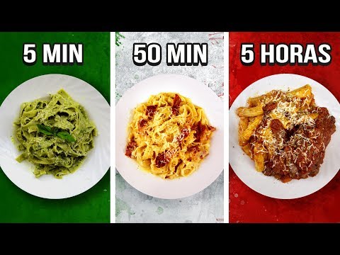 5 Min vs. 50 Min vs. 5 Hour Pasta: Which Do You Choose?