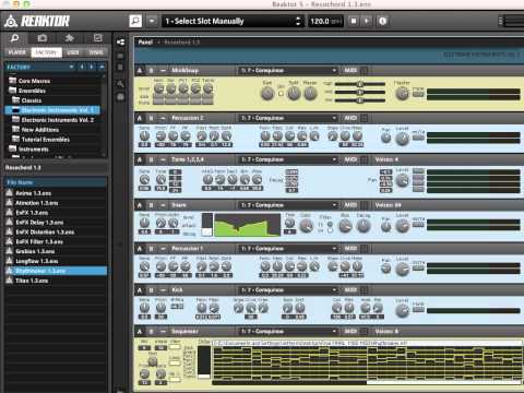 Native Instruments REAKTOR's Resochord - Part 1 - Intro & Overview
