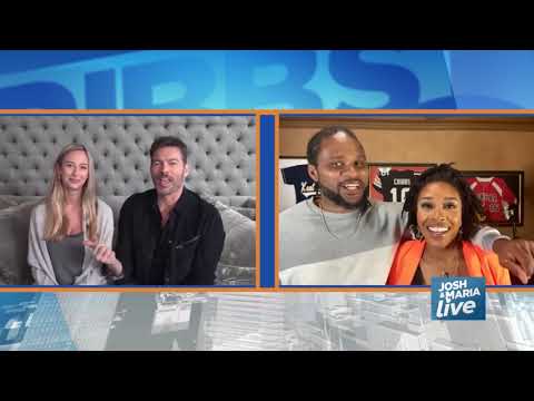 Harry Connick Jr. and his daughter Georgia on Cribbs in the CLE