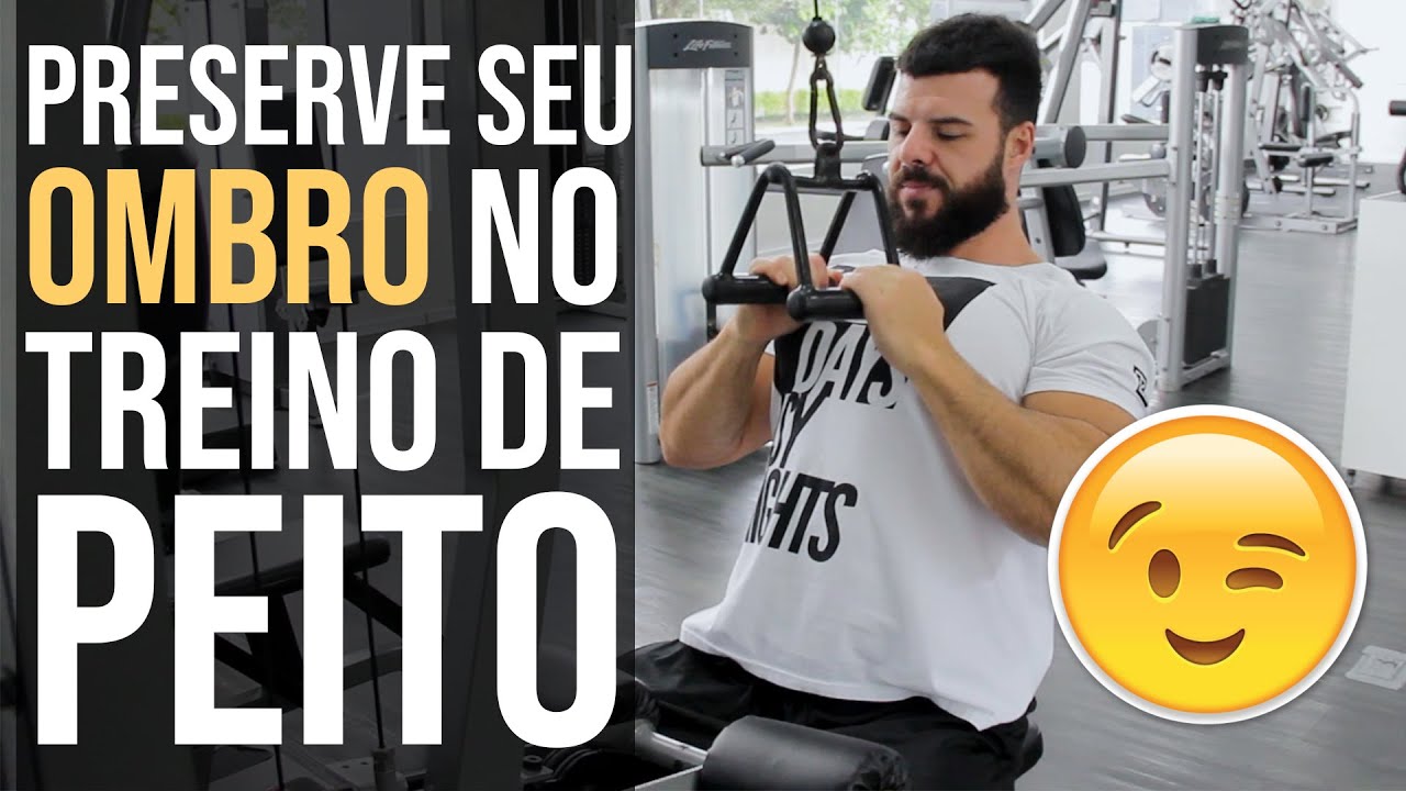 POR QUE OS OMBROS FADIGAM NO TREINO DE PEITO E O QUÊ FAZER?
