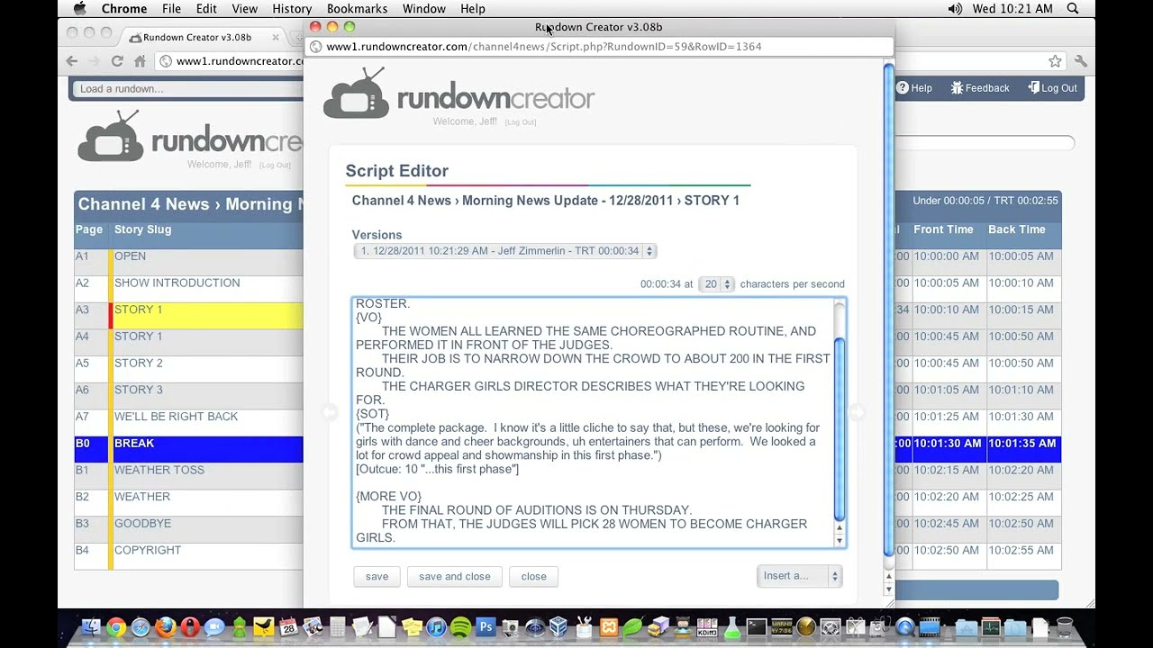 Rundown Creator v3 Tutorial