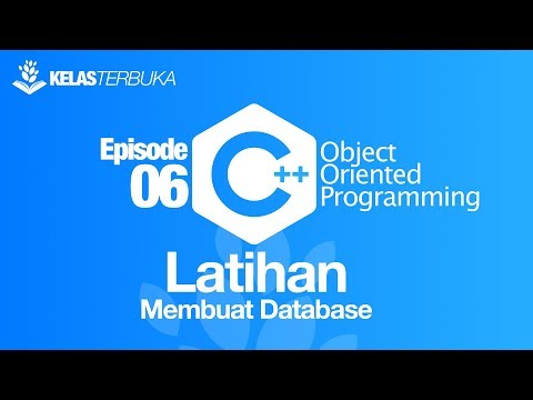Belajar C OOP 06 Latihan Membuat Database